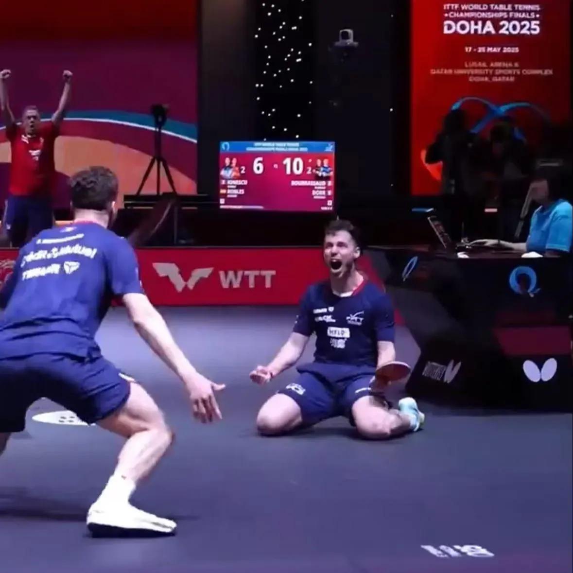 瑞典乒乓球队绝地反击法国乒乓球队,波尔制霸全场 瑞典乒乓球队绝地反击法国乒乓球队,波尔制霸全场