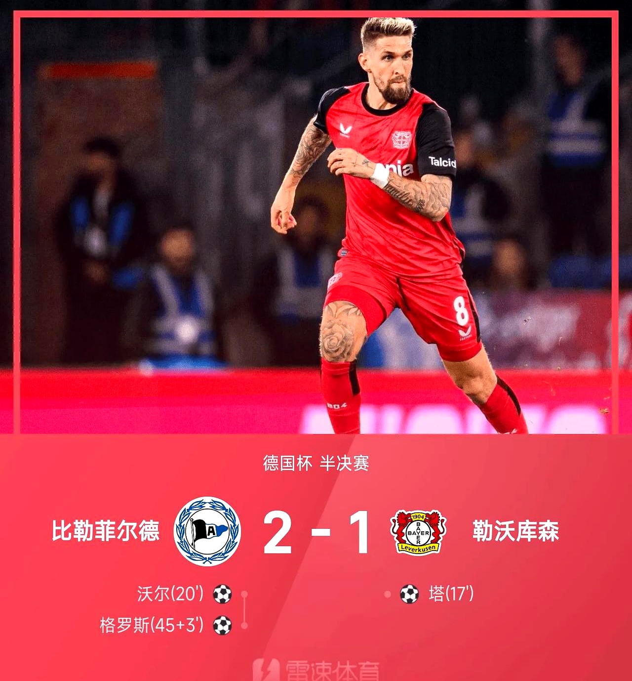 关于勒沃库森轻取莱比锡红牛，格列兹曼制霸全场的信息
