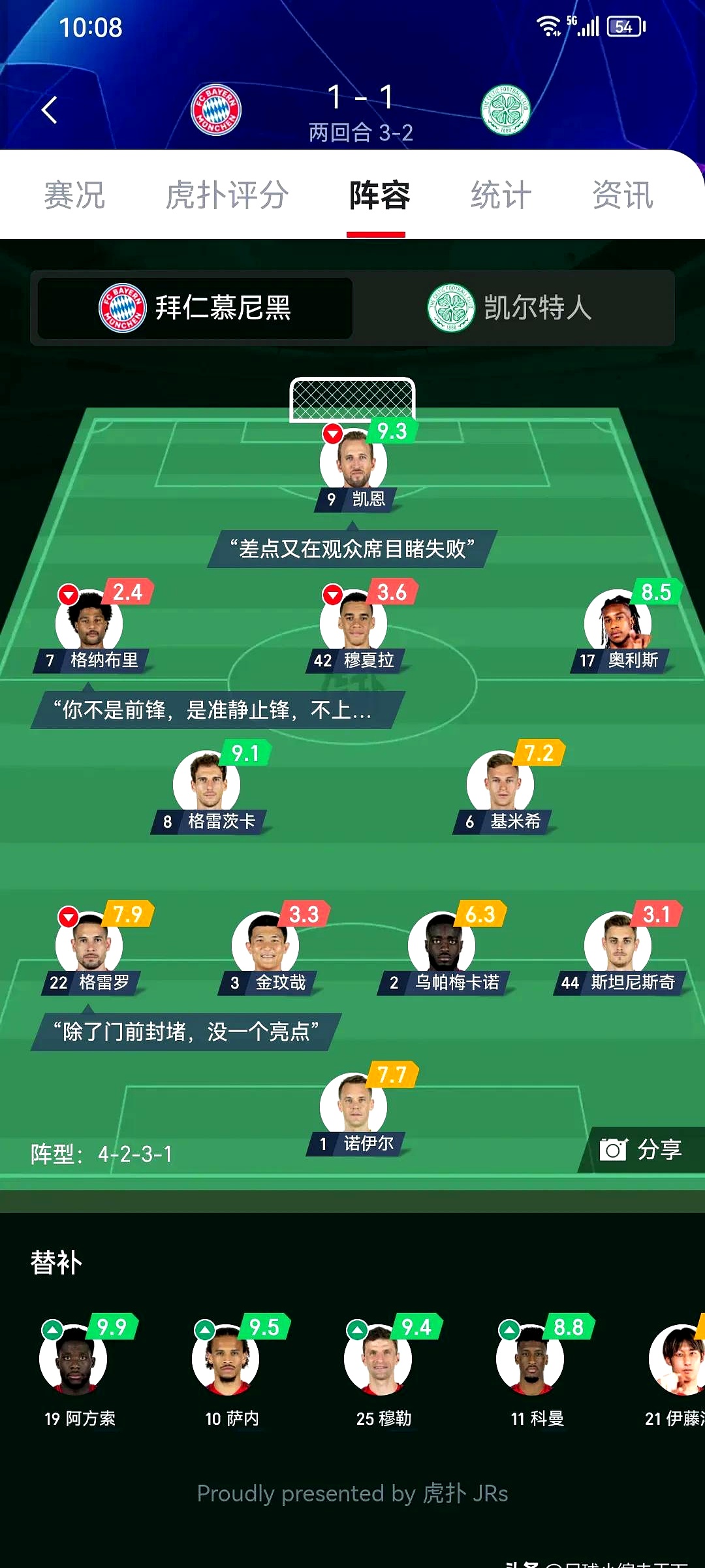 拜仁慕尼黑全胜晋级，继续追逐小组头名的简单介绍